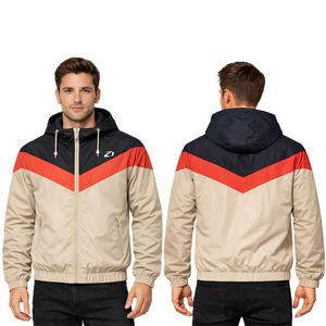 2026 Custom Color Block Windbreaker <b>Jacket</b> Custom <b>Lightweight</b> Workout Men's <b>Jacket</b> Sports Windbreaker Windbreaker Men's <b>Jackets</b> - Product Image 3