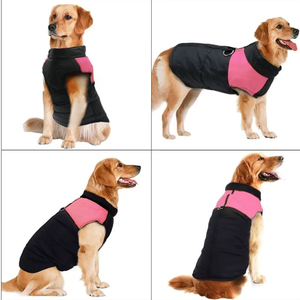 As Per Customer Demands Made <b>Pet</b> Clothes Padded Stand <b>Collar</b> Zipper Up Puffer Jackets Best Selling Casual Wear Dogs Winter Coats - Product Image 2