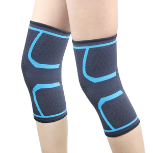 Genouillère de course pour homme en caoutchouc naturel et PVC respirant, personnalisable, avec fermeture auto-agrippante, protection intégrale robuste - Product Image 2