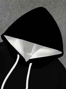 Sudadera con capucha transpirable de alta calidad para hombre, con logotipo personalizado, forro polar, estilo casual, sudadera con capucha personalizada para invierno. - Product Image 5