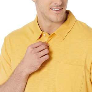 Camisa Polo Clásica con Botones, Formal, Profesional, Casual de Negocios, Tela de Color Duradero, Moda Masculina - Product Image 1