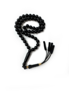 Tasbih de la Mejor Calidad, Cuentas de Resina de 10 mm, Religioso Islámico para Pulsera, 51 Nombres de Alá - Product Image 3