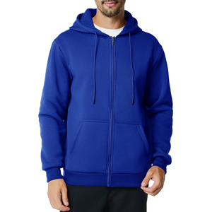 Sudadera con Capucha de Algodón y Forro Polar de Corte Regular, de Alta Calidad, con Cierre, para Hombre, Precio Económico, con Cuello con Cierre para Invierno, Estampada - Product Image 1