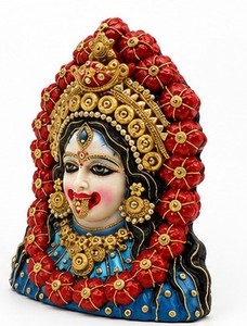 Tara Maa Harz-Wandfigur Handgefertigte Traditionelle Religiöse Dekoration für Einweihungsfeier Wohnzimmer - Product Image 4