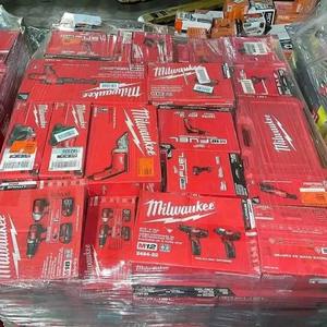 Palettes d'outils Milwaukee de qualité supérieure, vente en gros, outils électriques et outils manuels mixtes, batteries, chargeurs, accessoires, pour petites entreprises - Product Image 4