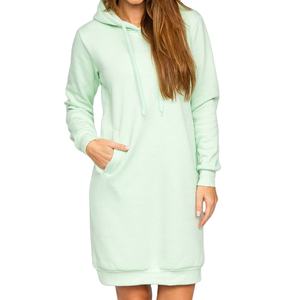 Sudadera con Capucha para Mujer, OEM/ODM, de Poliéster/Algodón, Felpa, Invierno, Talla Grande, Hombros Caídos, Gruesa, 500GSM, Manga Larga, Informal - Product Image 1