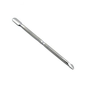 MARI INSTRUMENTS Empujador de Cutículas Profesional de Acero Inoxidable Reutilizable, Removedor de Cutículas de Doble Punta para Manicura y Pedicura - Product Image 2