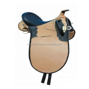 Juego de sillín de caballo de cuero genuino australiano, cómodo sillín de equitación de tipo inglés, venta al por mayor - Product Image 6