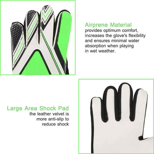 Guantes de portero de fútbol profesionales Home Field Legend Int 2026, nuevo diseño, de látex, impermeables y resistentes al viento. - Product Image 3