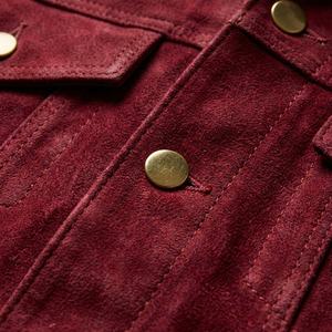 Veste en cuir véritable pour homme |   Vêtements de rue imperméables et coupe-vent |   Fabricant de vêtements d'extérieur d'hiver sur mesure, OEM, marque privée - Product Image 4