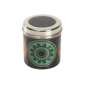 กระป๋องเก็บชาดีไซน์ทันสมัยสีดำ  วัสดุสแตนเลสคุณภาพดี ทนทาน - Product Image 2