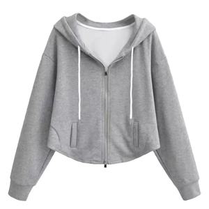 Vestido Sudadera de Invierno Personalizado para Mujer, 100% Algodón Fleece, Ecológico, Transpirable, Resistente al Viento, Diseño 3D en Relieve, Bordado Frontal - Product Image 1