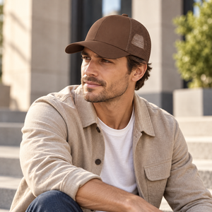 Casquette de camionneur en mousse pour adulte, style été, avec dos en maille, visière incurvée et sangle réglable, pour la pêche, conception personnalisée OEM ODM, vierge - Product Image 3