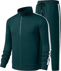 Hot Selling Winter Plus Size Hooded Casual Solid Sweat Suit <b>Flared</b> <b>Sweatpants</b> Hoodie Set Digital Print 100% Cotton Windproof - Product Image 3