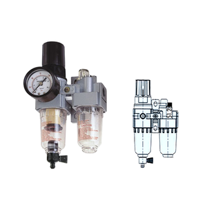 Mini tipo FRL Unidad de control de aire Regulador neumático Filtro de aire 1/4 "Unidad de control de aire FRL - Product Image 1