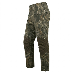 Pantalon de chasse en softshell camouflage pour homme, respirant, en polyester, pour l'automne - Product Image 2