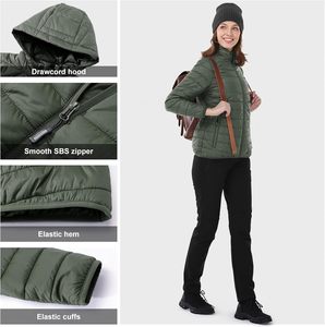Wholesale Hooded Puffer Jacket Custom Winter <b>Bubble</b> <b>Coat</b> Water Resistant Sample Service Available Factory - Product Image 1