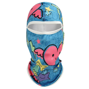 Masque de sport extérieur intégral personnalisé, changeant de couleur, réactif à la chaleur, cagoule de ski respirante, imperméable, 100% polyester, style Y2K - Product Image 5