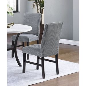 Set di 2 Sedie da Pranzo Moderne in Velluto a Coste con Schienale Confortevole per Cucina e Sala da Pranzo - Product Image 6