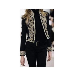 Chaqueta de Mujer Bordada a Mano con Cuentas, Manga Larga, Prenda de Moda Elegante, Venta al Por Mayor, Suministro para Exportación - Product Image 3