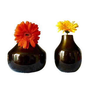 Nouvel Arrivage : Ensemble de Deux Vases à Fleurs au Design Moderne, Faits Main, Décoration Simple pour la Maison et l'Hôtel - Product Image 3