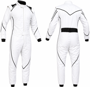 Combinaison de karting personnalisée imprimée numériquement en Cordura pour enfants et adultes – Tenue de course professionnelle une pièce pour piste - Product Image 5