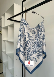 Custom Printed Short <b>Scarf</b> Fabric Private Label OEM ODM Textile Manufacturer for Fashion Accessories Wholesale Export - Product Image 6