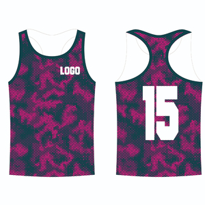 Wholesale Custom Men Plus Size Racer Tank Top Eco Polyester Quick Dry Breathable Sleeveless Sports Vest OEM Bulk - Product Image 1