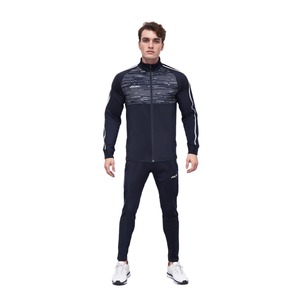 Nuevo Traje Deportivo de Otoño Tejido con 100% Fibra de Bambú, Chaqueta Holgada de Alta Gama para Hombre, Estilo Casual Urbano, Personalizable - Product Image 5