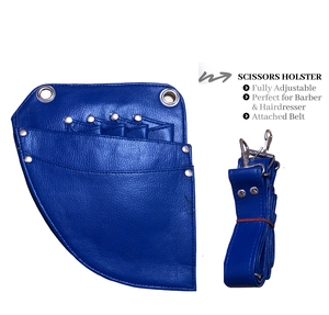 Étui pour 5 ciseaux et outils de coiffure pour salon de beauté |   Porte-ciseaux et peignes de barbier professionnel, ceinture de maintien pour la taille - Product Image 4