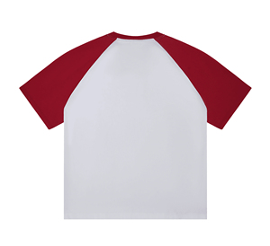 T-shirt bicolore personnalisé OEM, t-shirt décontracté à col rond pour homme, coupe ample, streetwear, fabricant - Product Image 4