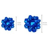 Cintas de Regalo con Lazo de Mariposa al por Mayor, Azules Metálicas, Tejidas, de Doble Cara, Impresas Digitalmente, Decorativas para el Día de San Valentín y Bodas - Product Image 4