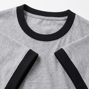 Summer Casual High Quality Men <b>T</b> <b>Shirts</b> Custom Tshirt 100% Premium Pure Cotton Plain Black Classic Short Sleeve Tee - Product Image 6