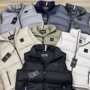 Unisex Hooded <b>Quilted</b> Hooded Puffer Jacket <b>for</b> Men & Women Winter Coat Full Sleeve Solid Color Polyester <b>Wadding</b> Zipper Closure - Product Image 3