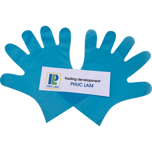 Phuc Lam Vietnam Made PE Disposable LDPE <b>Gloves</b> for Elderly Care & Cleaning 100pcs MOQ Hand Protection - Product Image 5