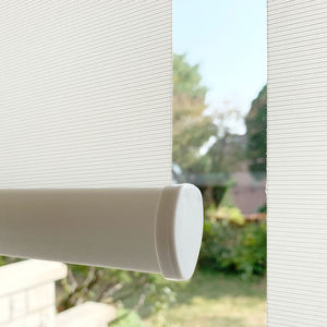 Persianas enrollables coreanas CHANGANE Minky, personalizadas, automáticas, día y noche, bloquean el sol, ecológicas, resistentes al polvo, textura suave, doble capa - Product Image 3