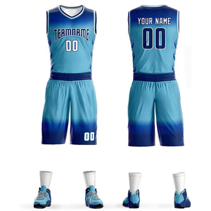 Meilleures ventes, vêtements de sport de haute qualité, impression numérique, 100% polyester, antibactérien, ensembles d'uniformes de basket-ball sans manches, Fortleo - Product Image 1