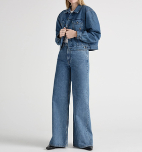 Pantalons de style pantalon pour femmes, jeans pour femmes, nouveaux jeans extensibles en denim, grandes tailles, respirants, prix de gros OEM ODM - Product Image 3