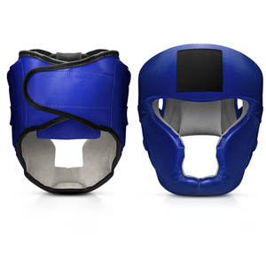 Protector de Cabeza Premium Azul Rey para Sparring - Protector Facial Anti-Impactos - Casco de Espuma Multicapa Ajustable - Product Image 6