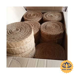 สินค้าขายดี |   เทปใยมะพร้าว ทนทานต่อสภาพอากาศ ม้วนใยมะพร้าวสำหรับยึดโครงตาข่ายในสวนองุ่น ขายส่งจากเวียดนาม - Product Image 1