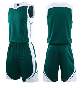 Conjunto de Uniforme de Baloncesto Personalizado Premium 100% Poliéster Transpirable para Hombre y Mujer, Camisetas y Pantalones Cortos Lisos para Equipos y Universidades - Product Image 5