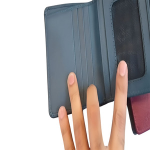 Minimalist Modern Bi Fold Wallet For Men With Durable Texture Finish And Luxury Embossed Interior <b>Card</b> Compartments Premium <b>Slim</b> - Product Image 2