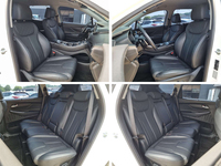 Santa Fe en bon état, essence, blanc, SUV d'occasion, véhicule familial de taille moyenne, utilitaire sport, turbo, cuir, R18, conduite à gauche, couleur foncée