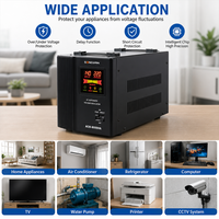 SONGYAN – Régulateur de tension automatique monophasé 500VA avec affichage LED, stabilisateur de tension CA 220V – Vente directe usine