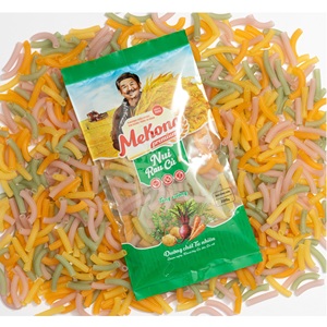 Macaroni de riz long aux légumes de qualité supérieure 200g Sans gluten Sain Végétalien Pâtes de riz Fournisseur OEM Vietnam - Product Image 5