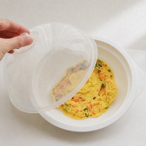 เครื่องนึ่งไมโครเวฟแบบใช้ไอน้ำ ยี่ห้อ Pemasak ผลิตในเกาหลี ปลอดสาร BPA พร้อมถาดกรอง สำหรับมันเทศและเกี๊ยว - Product Image 2