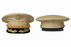 Accepted Private Label Custom Embroidered Peak Cap Custom Design Formal Uniform Style <b>Hat</b> Adjustable Outdoor Headwear Caps - Product Image 4