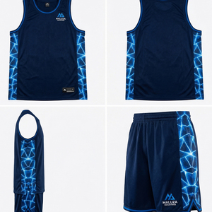 Uniforme de Baloncesto Sublimado Personalizado, Conjunto de Camisetas con Impresión de Alta Definición para Clubes Escolares y Juego Profesional - Product Image 6