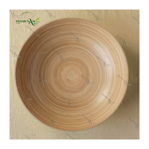 Natural Handcrafted Eco-friendly Disposable Bamboo Bowls-Classic Style for Sustainable Living Home Use and Special <b>Occasions</b> - Product Image 6