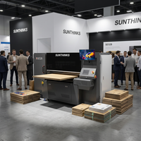 Imprimante Sunthinks SE528 I3200 à passage unique, 30 m/min, grand format, impression numérique à passage unique pour boîtes en carton ondulé couleur